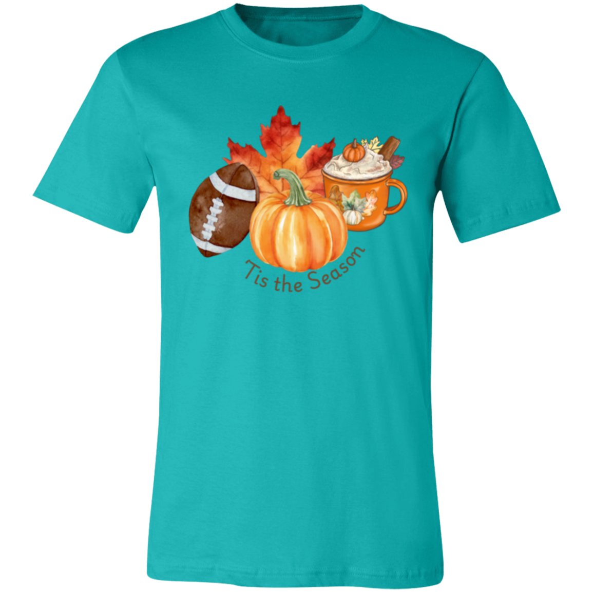 Fall "Tis the Season" T-Shirt l Football l Pumpkin Patch l Pumpkin Spice l Fall Leaves