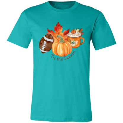 Fall "Tis the Season" T-Shirt l Football l Pumpkin Patch l Pumpkin Spice l Fall Leaves