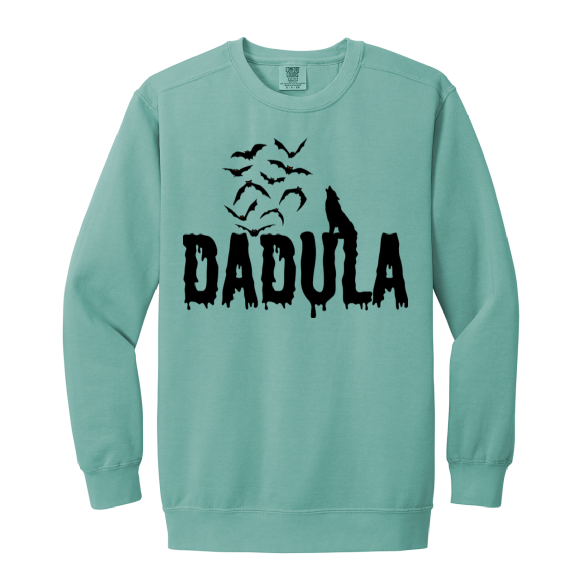 Dadula Sweatshirt l Halloween l Family Shirt Set l Wolf l Bats