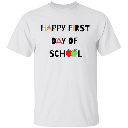 "Happy First Day of School" Youth Graphic Tee