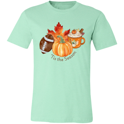 Fall "Tis the Season" T-Shirt l Football l Pumpkin Patch l Pumpkin Spice l Fall Leaves