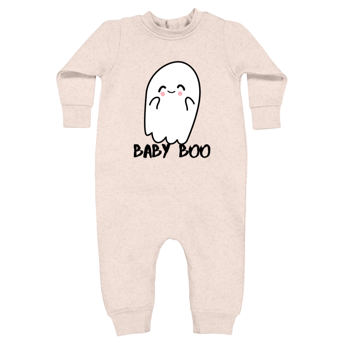 Ghost "Baby Boo" Infant Fleece One-Piece Bodysuit l Halloween l Ghost l Cute l Family Shirts