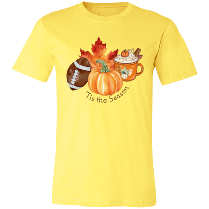 Fall "Tis the Season" T-Shirt l Football l Pumpkin Patch l Pumpkin Spice l Fall Leaves