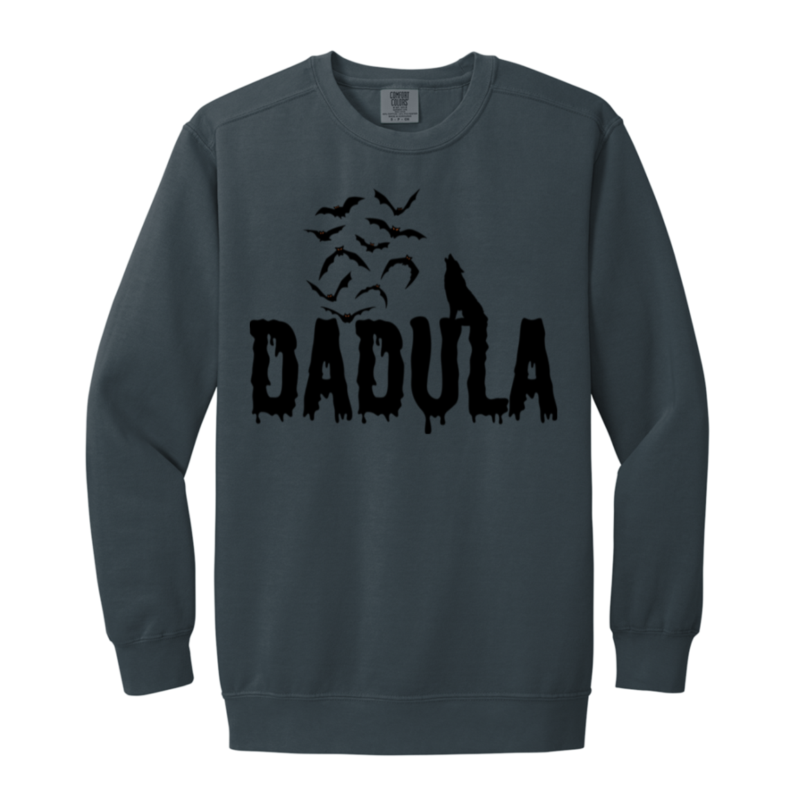 Dadula Sweatshirt l Halloween l Family Shirt Set l Wolf l Bats