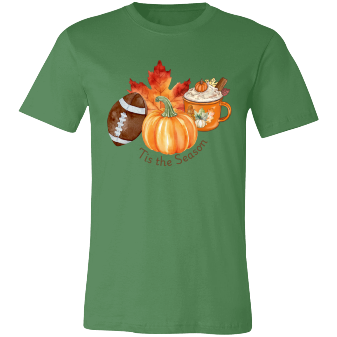 Fall "Tis the Season" T-Shirt l Football l Pumpkin Patch l Pumpkin Spice l Fall Leaves