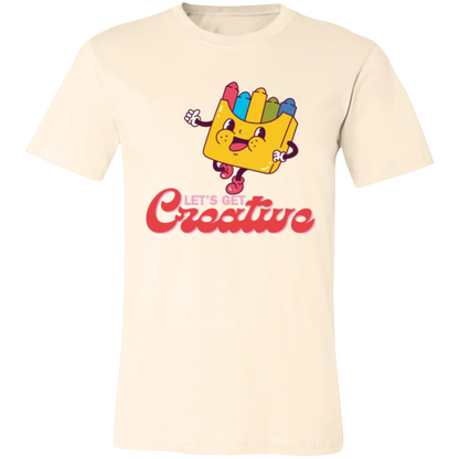 "Let's Get Creative" Graphic Tee