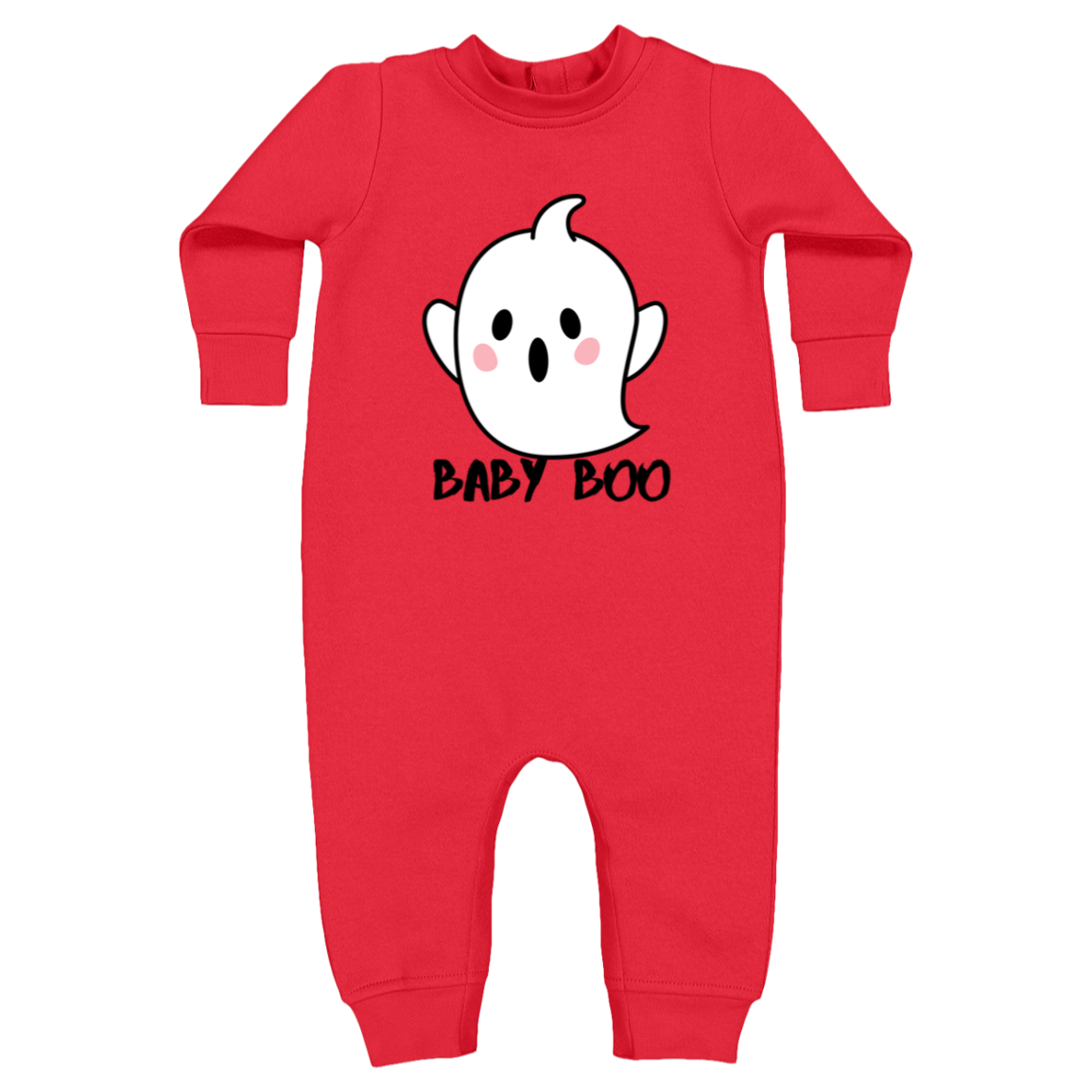 Ghost "Baby Boo" Infant Fleece One-Piece Bodysuit l Warm l Halloween l Ghost l Family Shirts l Fall