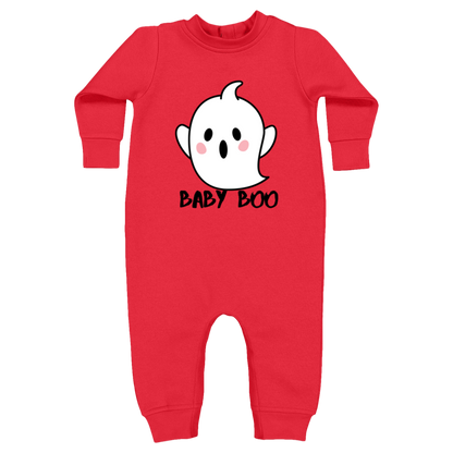 Ghost "Baby Boo" Infant Fleece One-Piece Bodysuit l Warm l Halloween l Ghost l Family Shirts l Fall