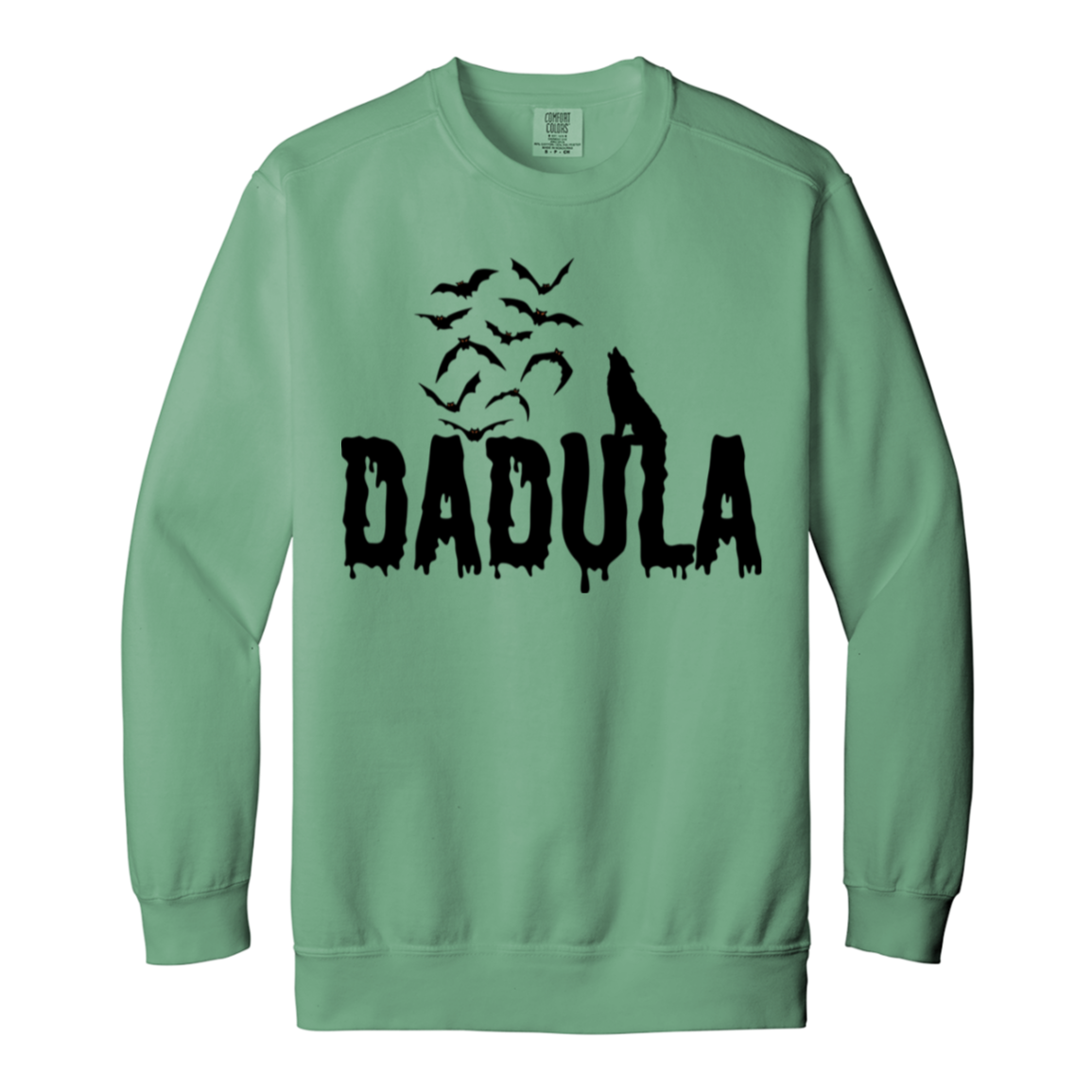 Dadula Sweatshirt l Halloween l Family Shirt Set l Wolf l Bats