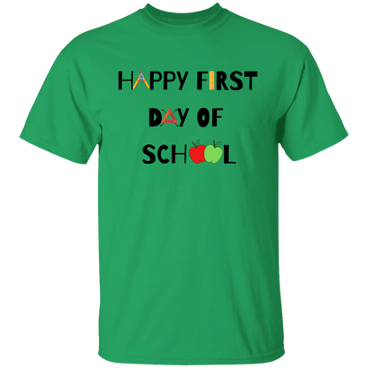 "Happy First Day of School" Youth Graphic Tee