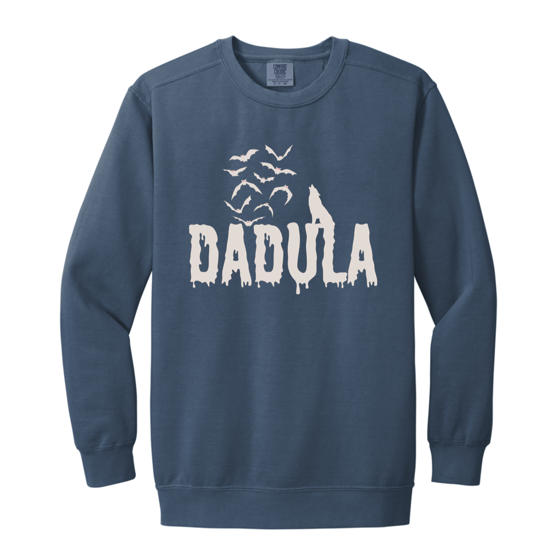 Dadula Sweatshirt l Halloween l Family Shirt Set l Wolf l Bats