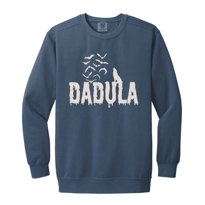 Dadula Sweatshirt l Halloween l Family Shirt Set l Wolf l Bats