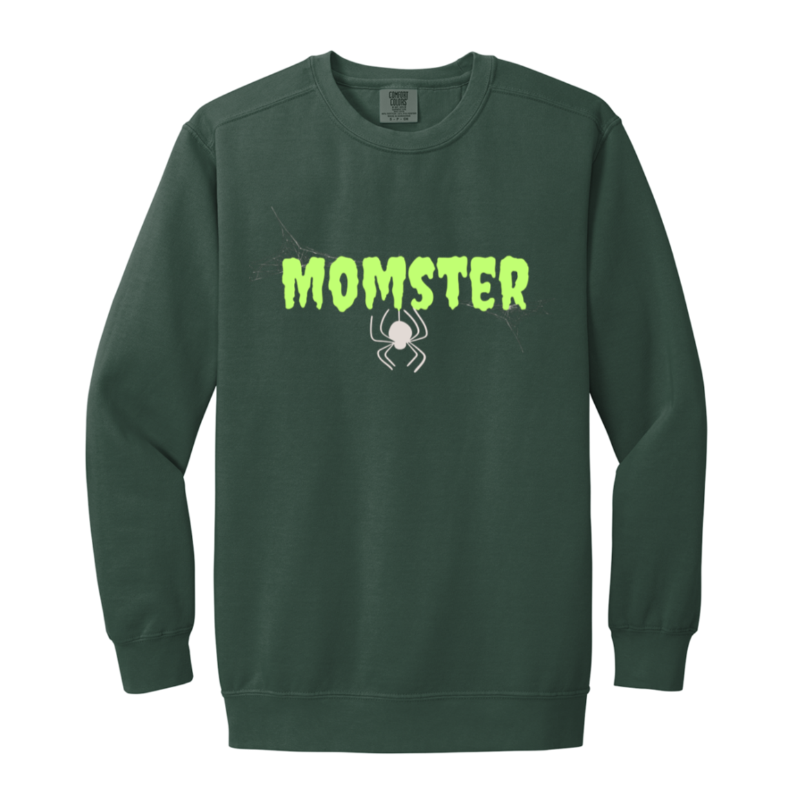 Spider "Momster" Sweatshirt l Family Shirt Set l Halloween l Mom Shirt l Fun l Gothic