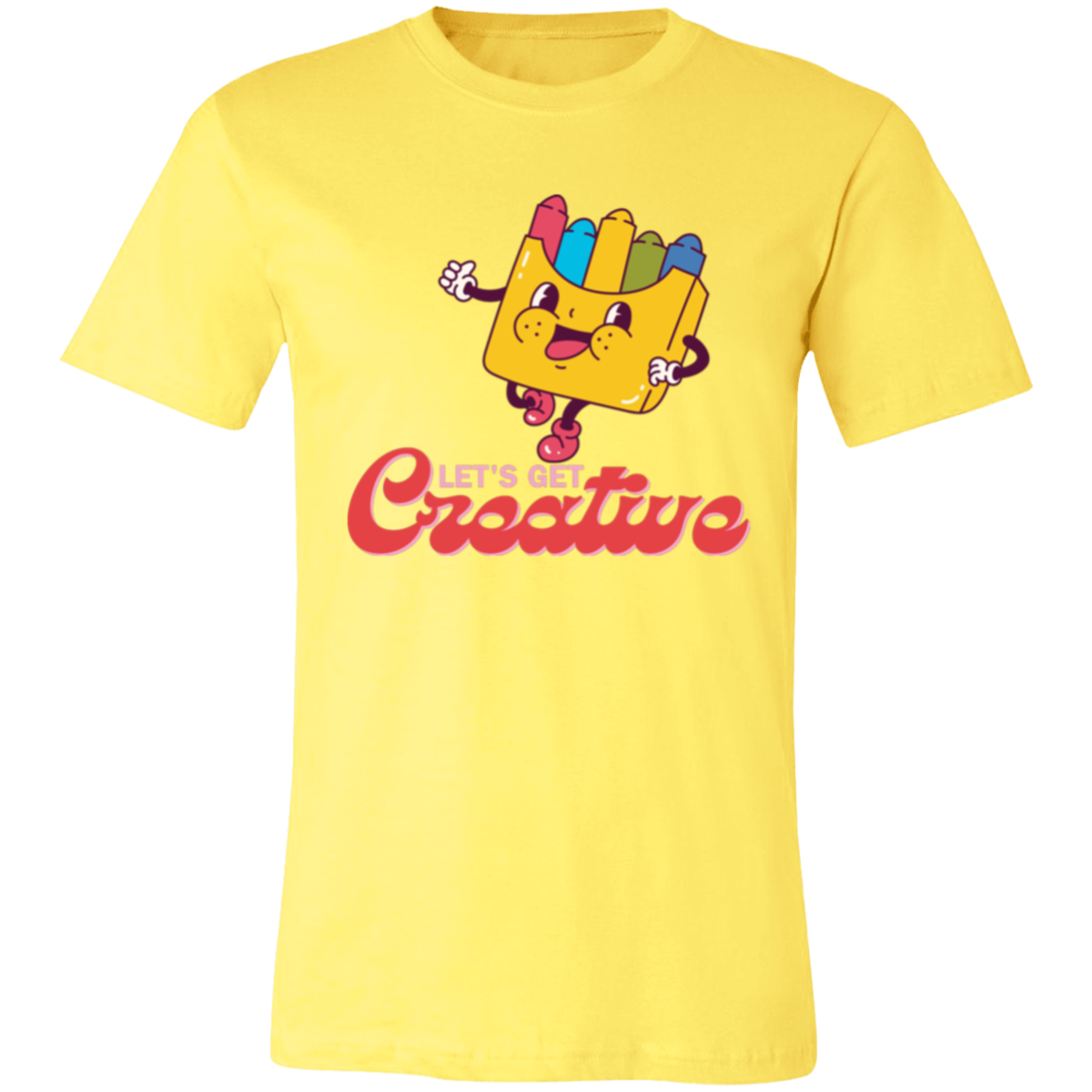 "Let's Get Creative" Graphic Tee