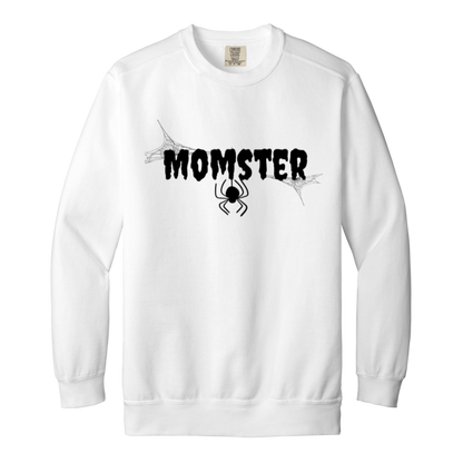 Spider "Momster" Sweatshirt l Family Shirt Set l Halloween l Mom Shirt l Fun l Gothic