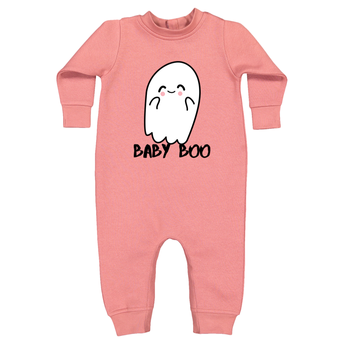 Ghost "Baby Boo" Infant Fleece One-Piece Bodysuit l Halloween l Ghost l Cute l Family Shirts