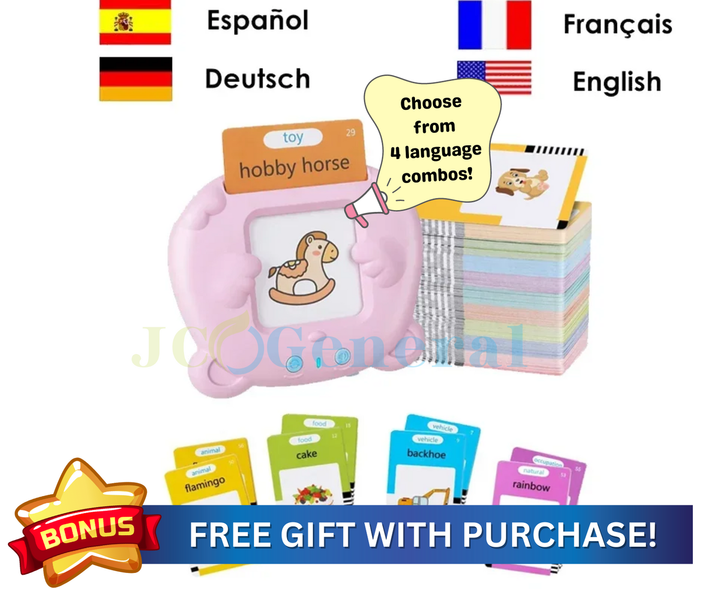 Polyglot Pals: Multilingual Talking Flash Cards