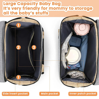 Mommy's Magic™️ Diaper Bag: Elegant Design with Maximum Function