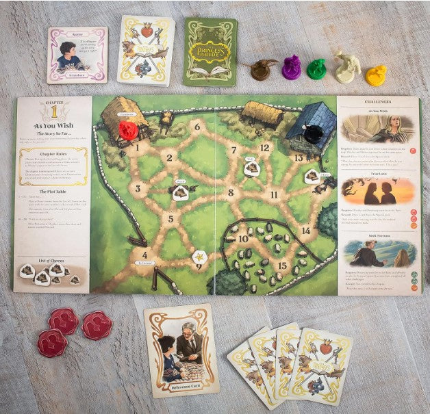 the Princess Bride Adventure Book Game: Board Game