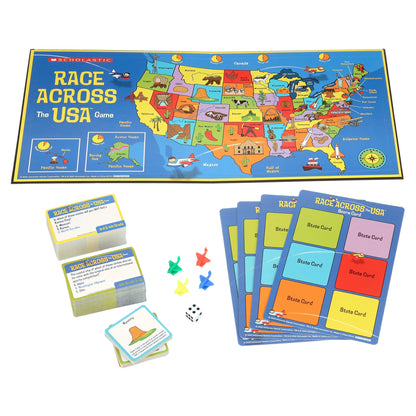 Scholastic Race across the USA Game