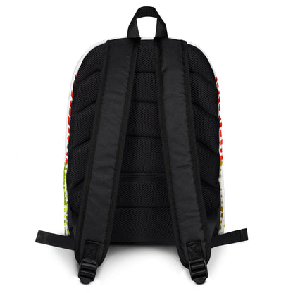 Geometric Rainbow Backpack