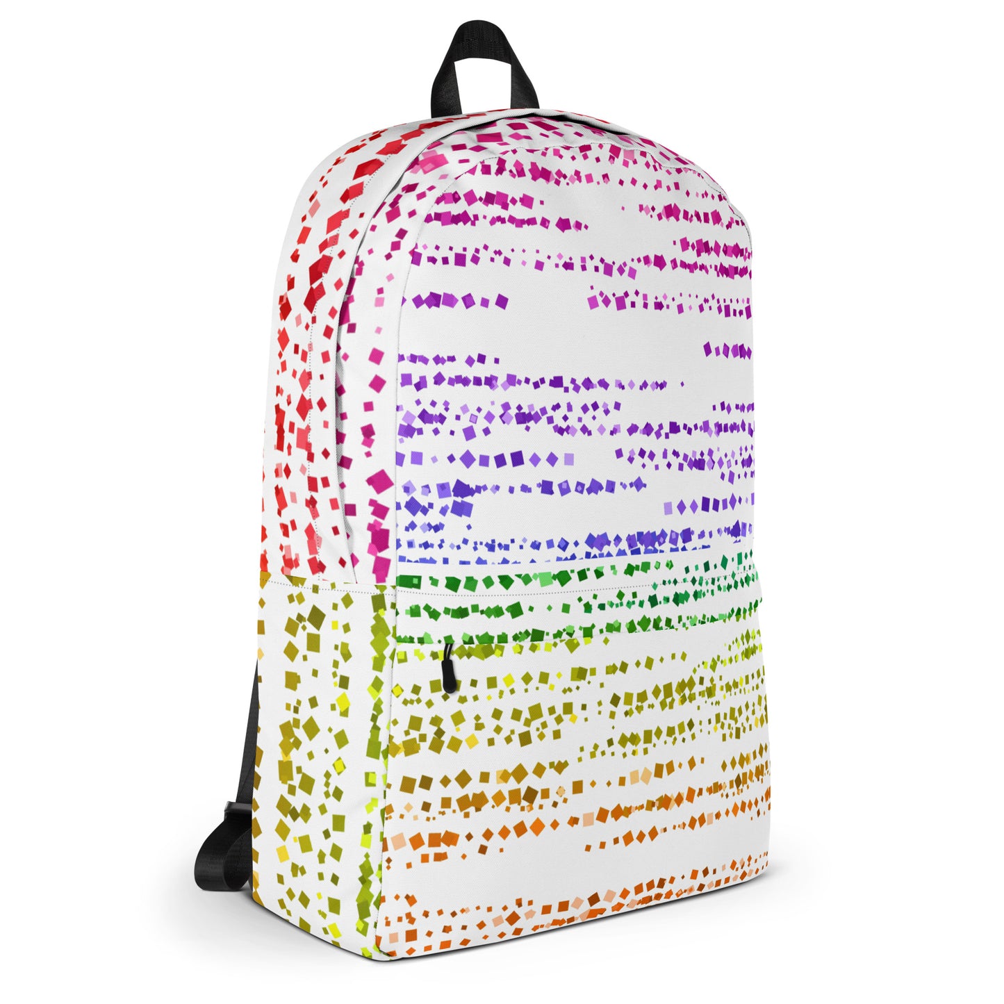 Geometric Rainbow Backpack