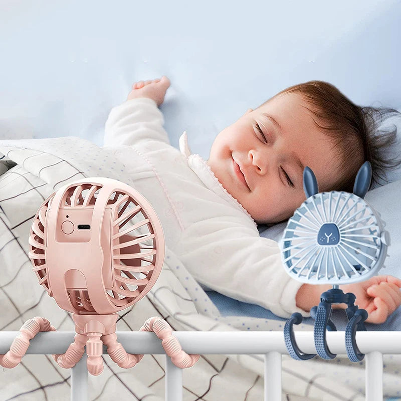 Breezebuddy Rechargeable Stroller Fan