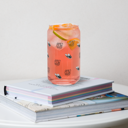 Witch and Books Can Shaped Cup with Lid and Straw