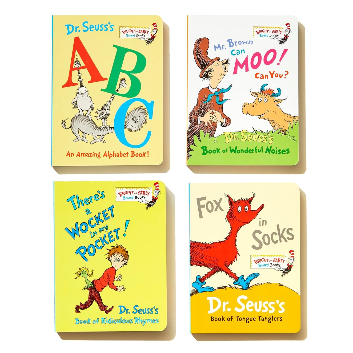 Little Green Boxed Set of Bright and Early Board Books From Bright & Early Board Books(Tm)