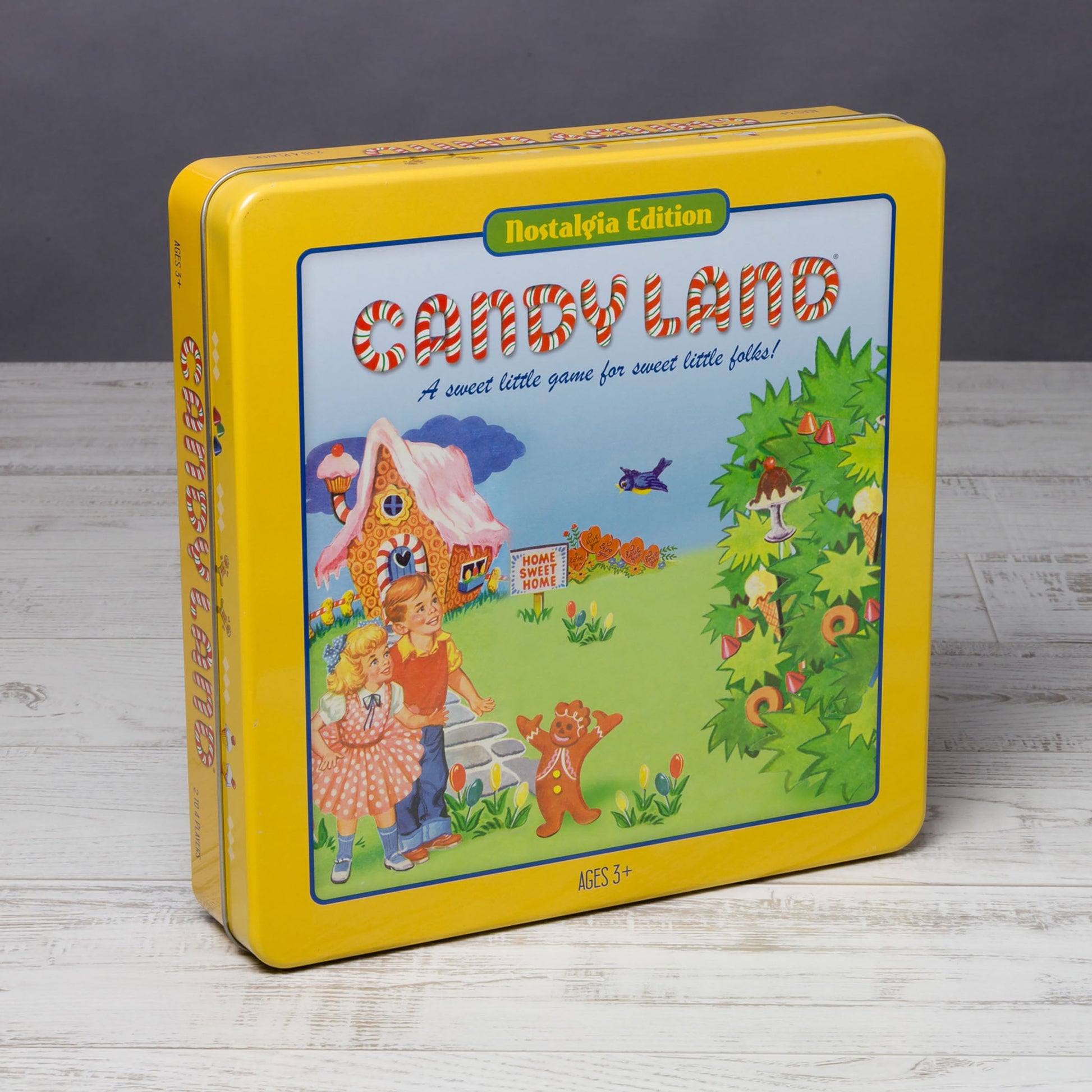 Candy Land Board Game: Nostalgia Edition in Game Tin