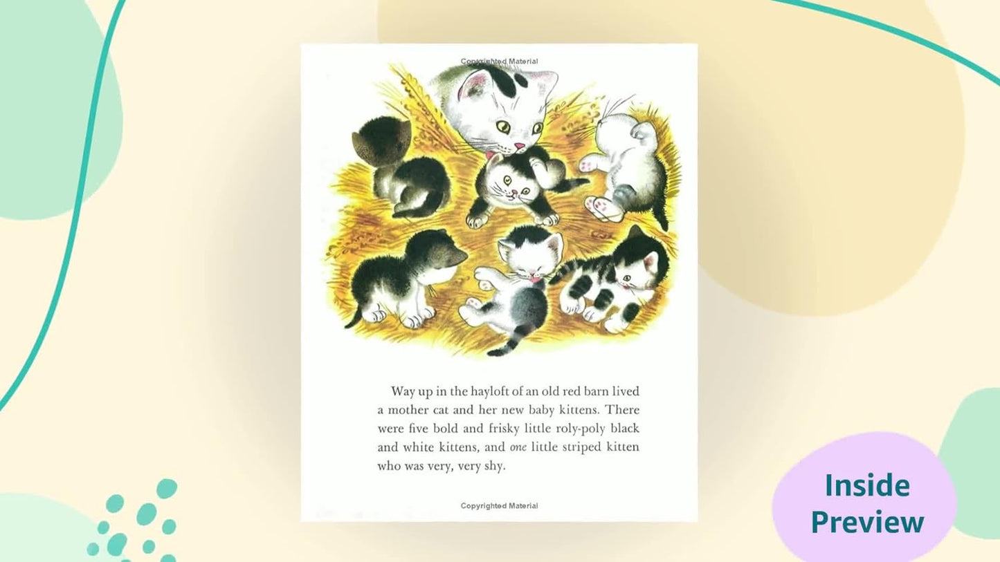 The Shy Little Kitten: Little Golden Books