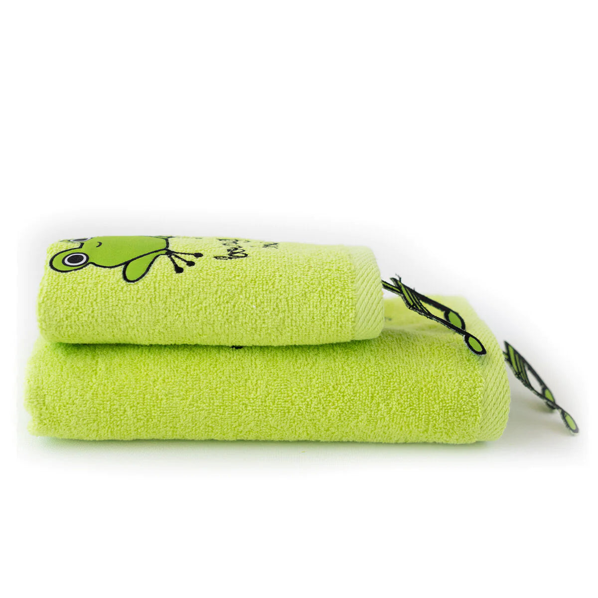 Cacha Frog Baby Towel Set of 2