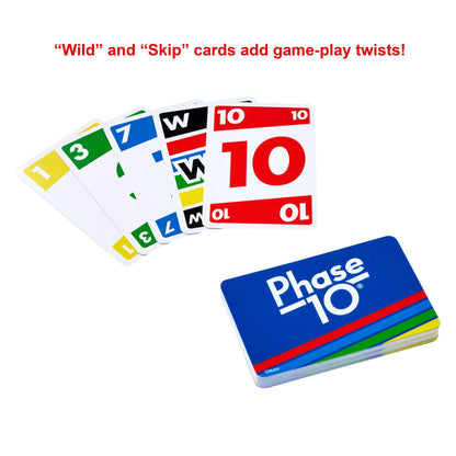 Card Game, Family Game for Adults & Kids, Challenging & Exciting Rummy-Style Play