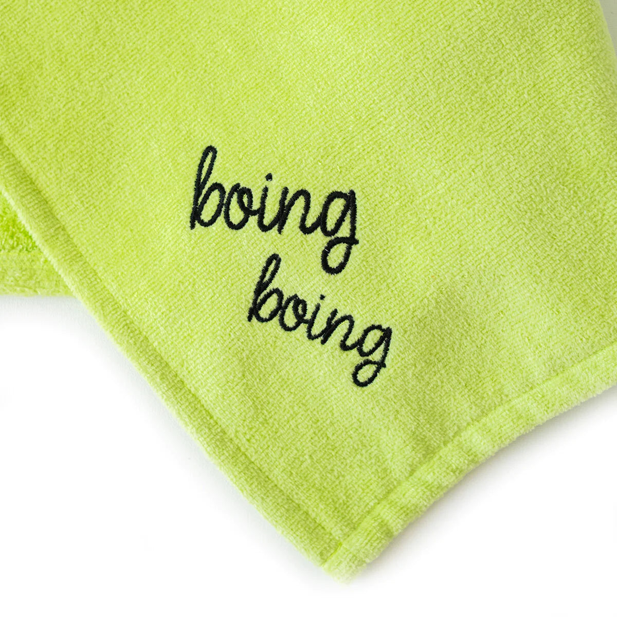 Cacha Frog Velvet Hooded Baby Towel