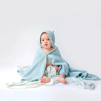 Sangaloz Velvet Hooded Baby Towel