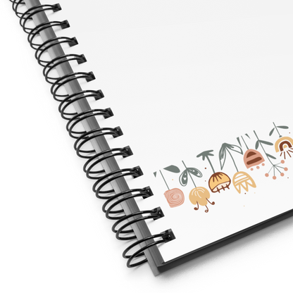 "Helping Little Minds Grow" Spiral notebook